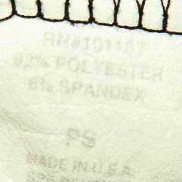 CHA CHA VENTE Women’s Top Black and White Size Small Petite - Picture 5 of 6